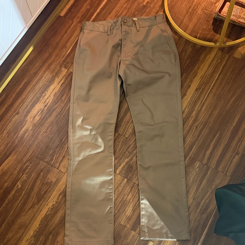 RVCA Men's Tan Chinos